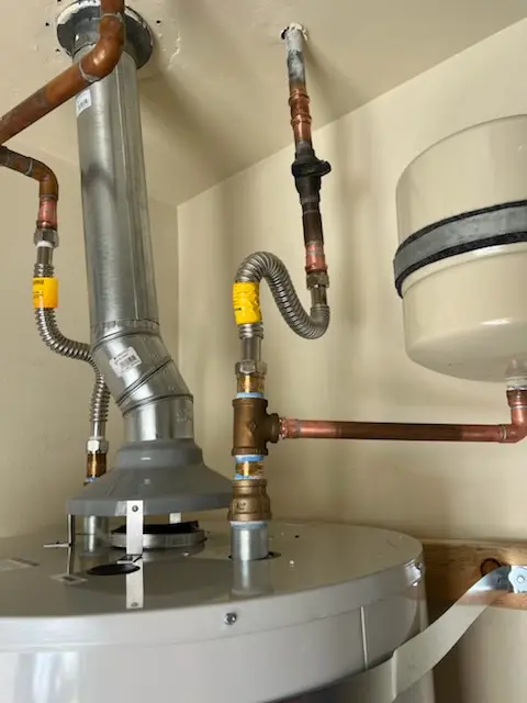 Water heater installation and plumbing repair in South Cleveland
